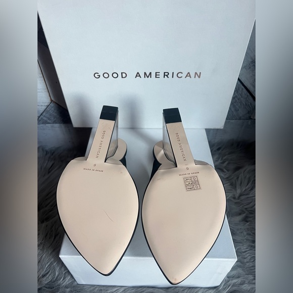 GOOD AMERICAN NEW CINDER F*CKING -RELLA  THONG WEDGE - Picture 13 of 16